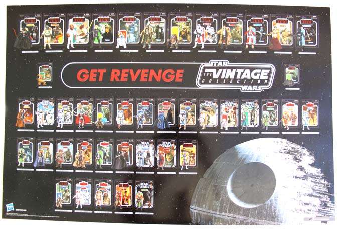 Star Wars SD Comic Con Revenge Jedi Hasbro Promo Poster